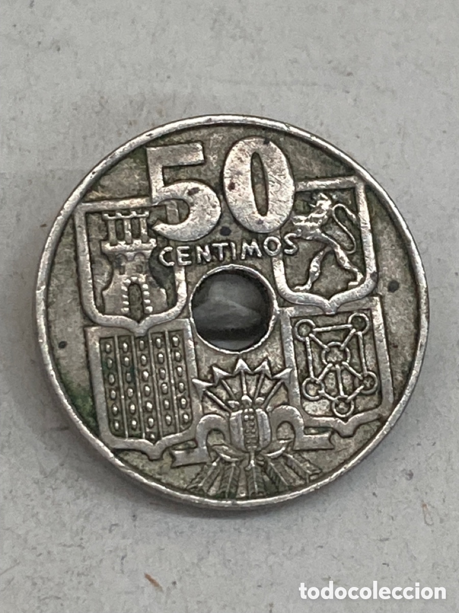 Monedas Franco: Moneda 50 c&eacute;ntimos 1963 - Foto 1
