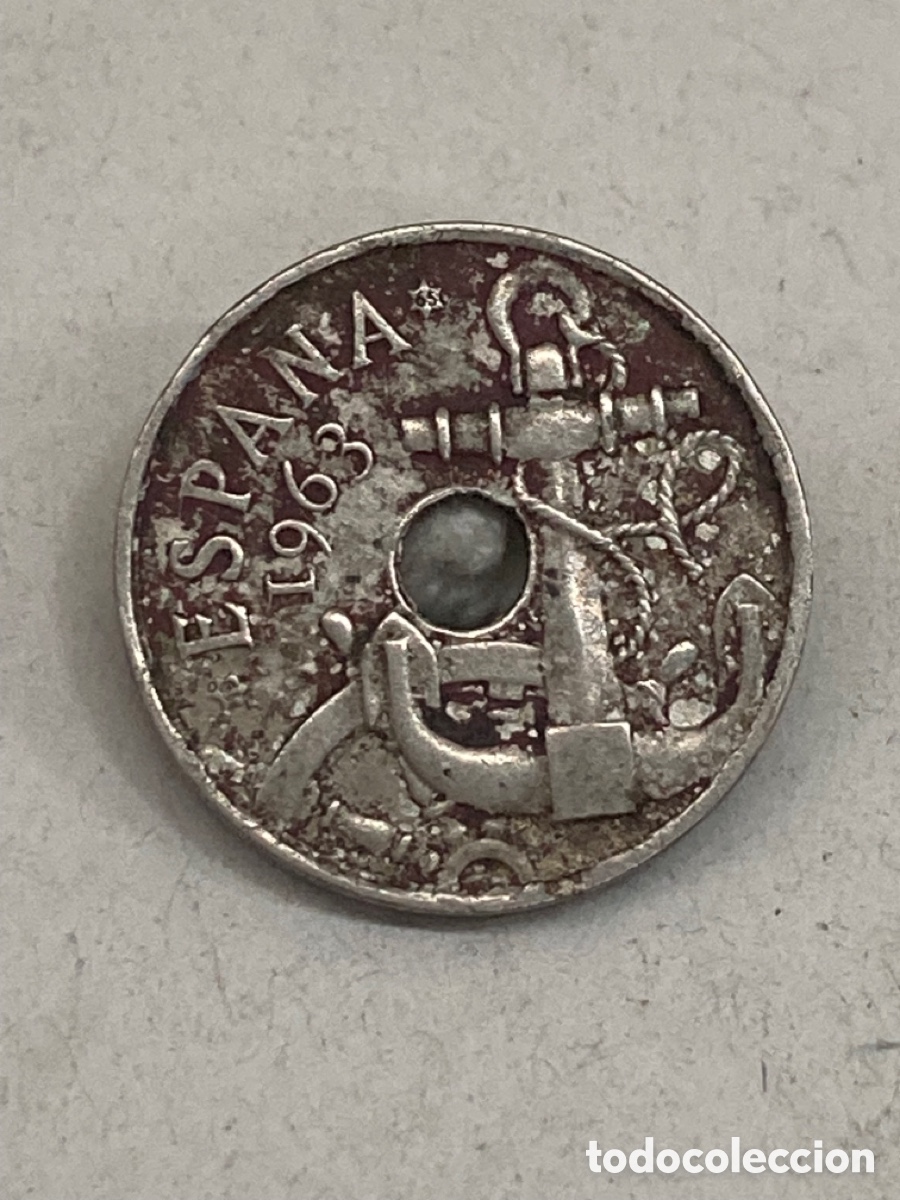 Monedas Franco: Moneda 50 c&eacute;ntimos 1963 V23 - Foto 2