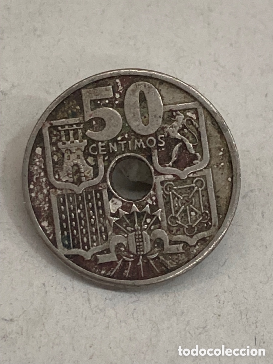 Monedas Franco: Moneda 50 c&eacute;ntimos 1963 V23 - Foto 1
