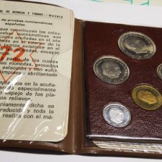 Monedas Franco: CARTERA OFICIAL DE LA FABRICA NACIONAL DE MONEDA Y TIMBRE DEL AÑO 1972.PRUEBAS
