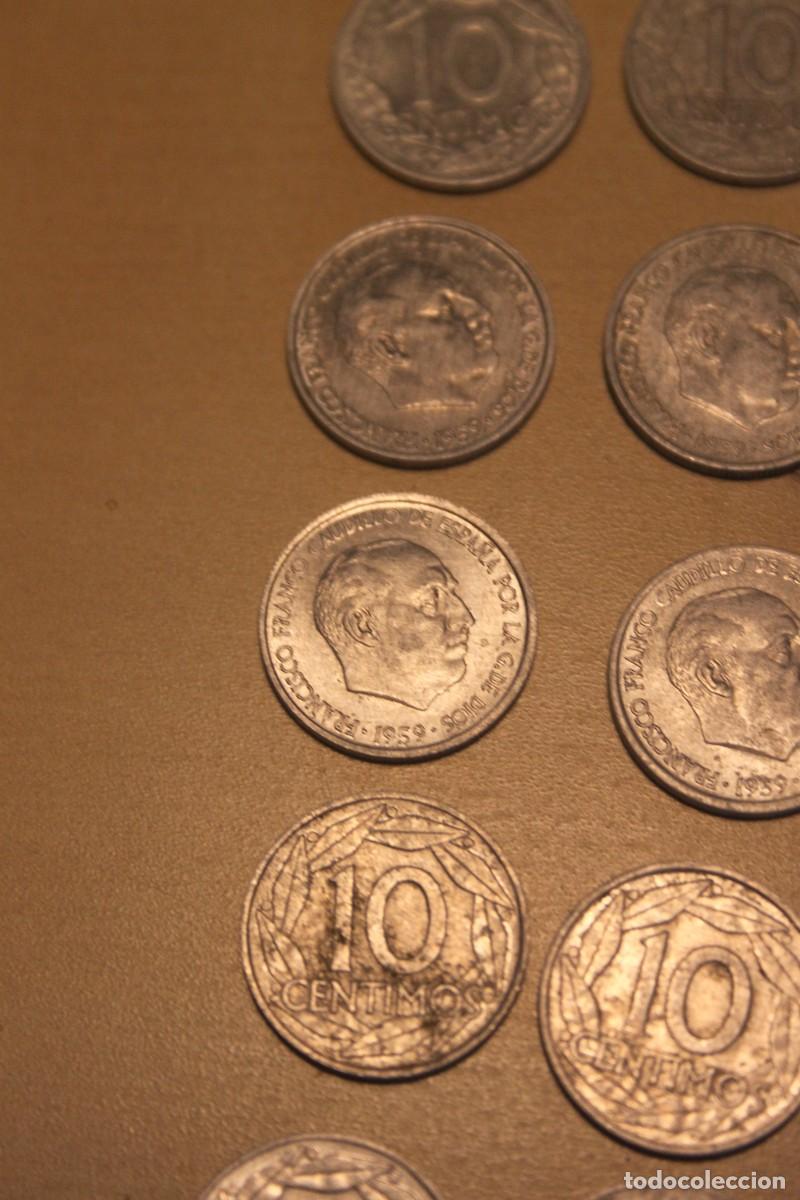 Monedas Franco: DIEZ C&Eacute;NTIMOS DE FRANCO - Foto 5