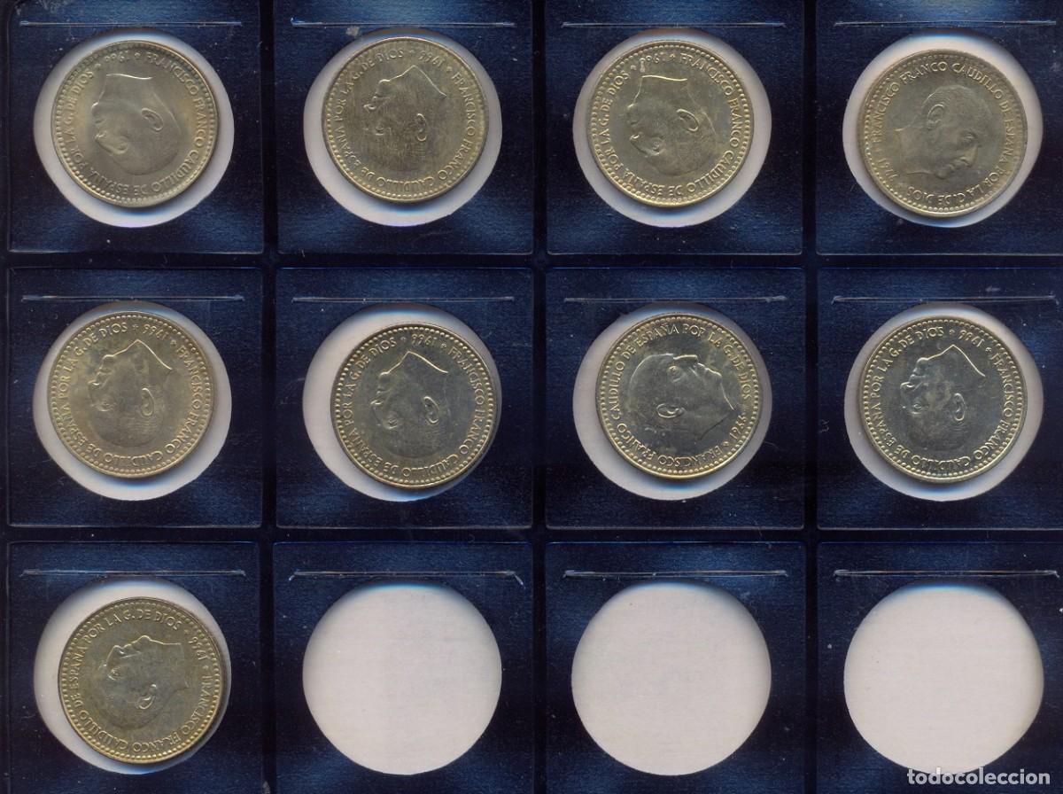 Monedas Franco: SERIE COMPLETA 1 PESETA DE 1966 - Foto 1
