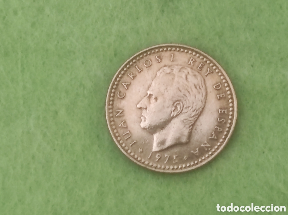 Monedas Franco: Moneda una peseta 1975 - Foto 1