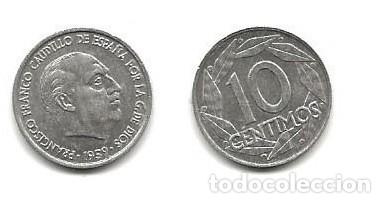 Monedas Franco: MONEDA DE ESPA&Ntilde;A - 1959 - 10 CENTIMOS (LOTE 100) - Foto 1