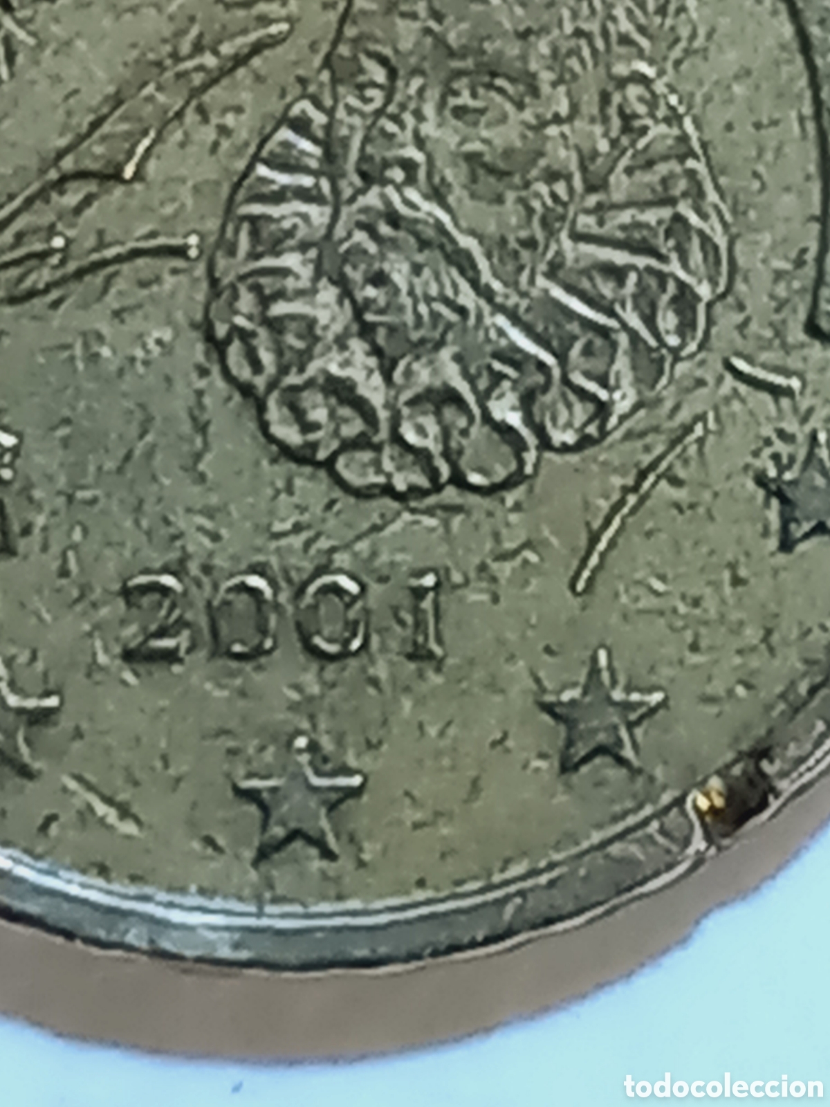Monedas Franco: Moneda 50 centimos Espa&ntilde;a ERROR - Foto 4