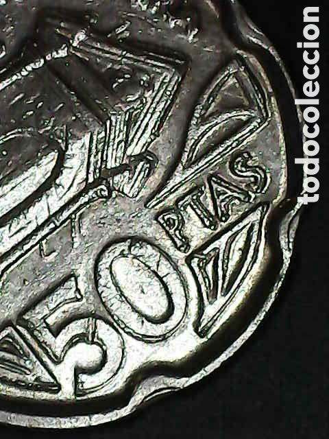 Monedas Franco: Moneda 50 PTAS EXTREMADURA - Foto 7