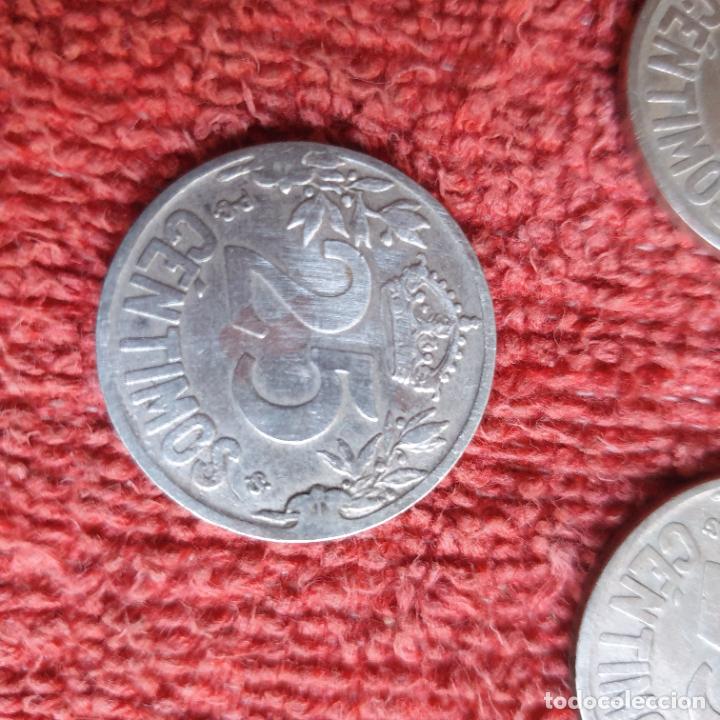 Monedas Franco: CINCO MONEDAS DE 25 CENTIMOS 1925 Y 1927 - Foto 4