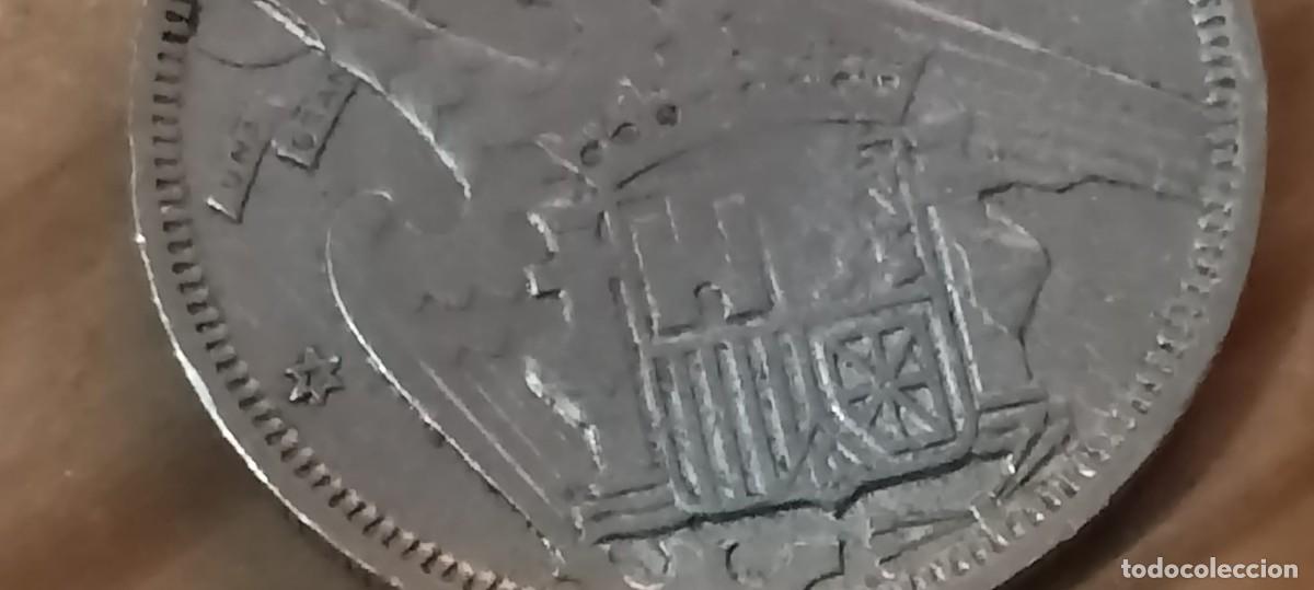 Monedas Franco: MONEDA DE 5 PESETAS 1957 *75 - Foto 2