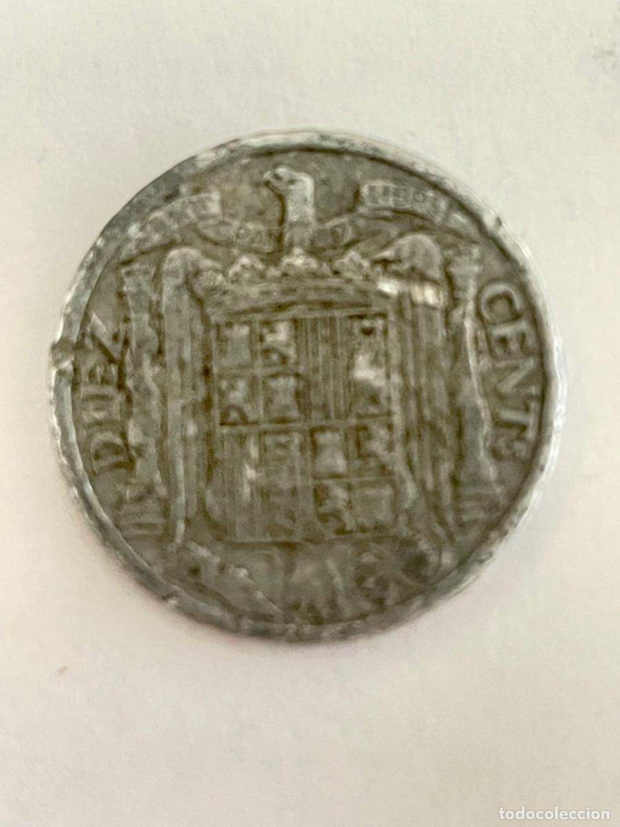Monedas Franco: 10 CENTIMOS A&Ntilde;O 1940 M - Foto 2