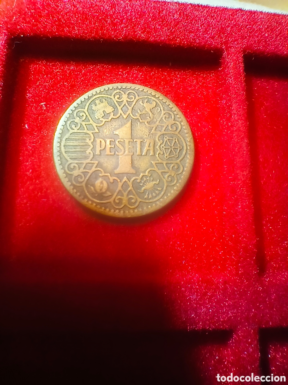 Monedas Franco: 1 peseta 1944 - Foto 2