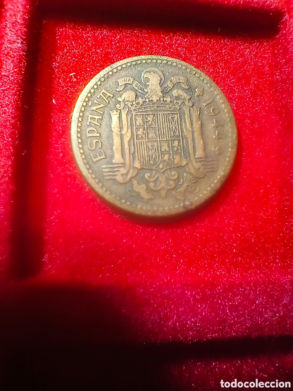 Monedas Franco: 1 peseta 1944 - Foto 1