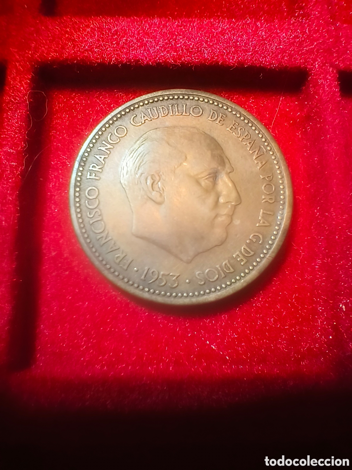 Monedas Franco: 25 pesetas 1953 - Foto 2