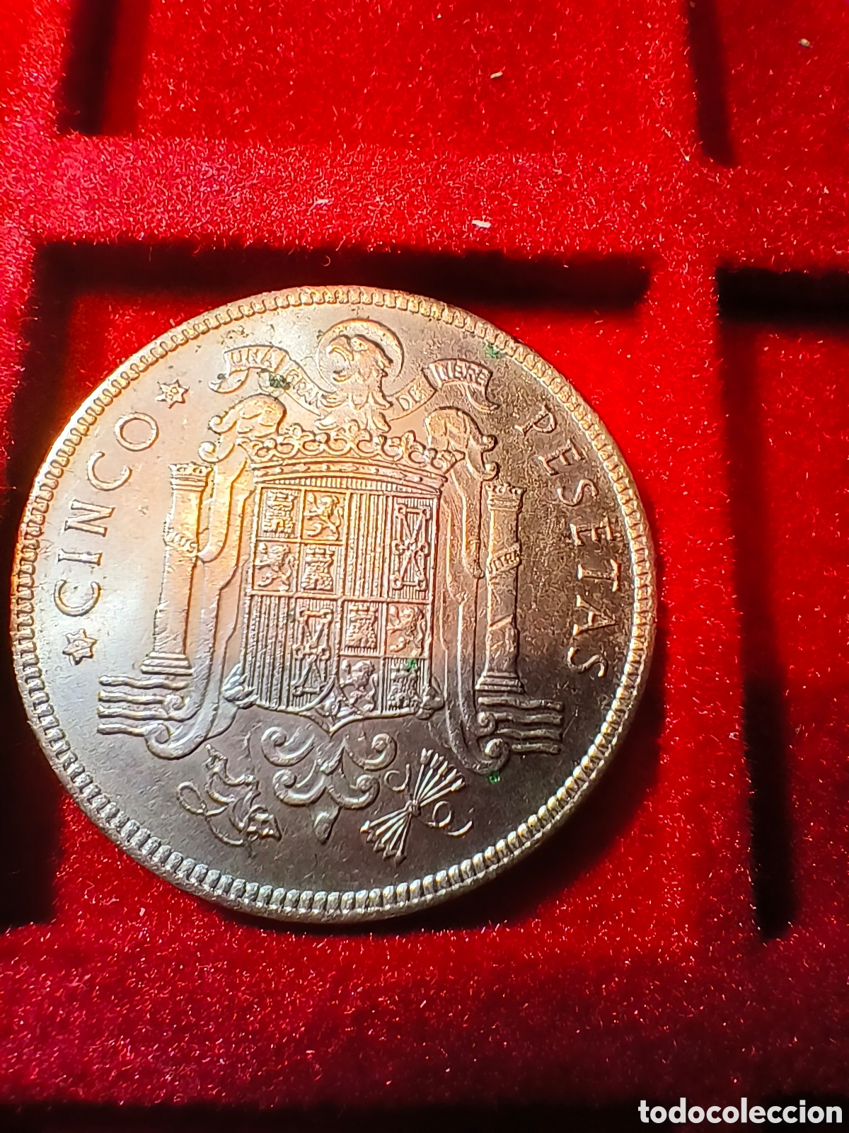 Monedas Franco: 5 pesetas 1949 - Foto 1
