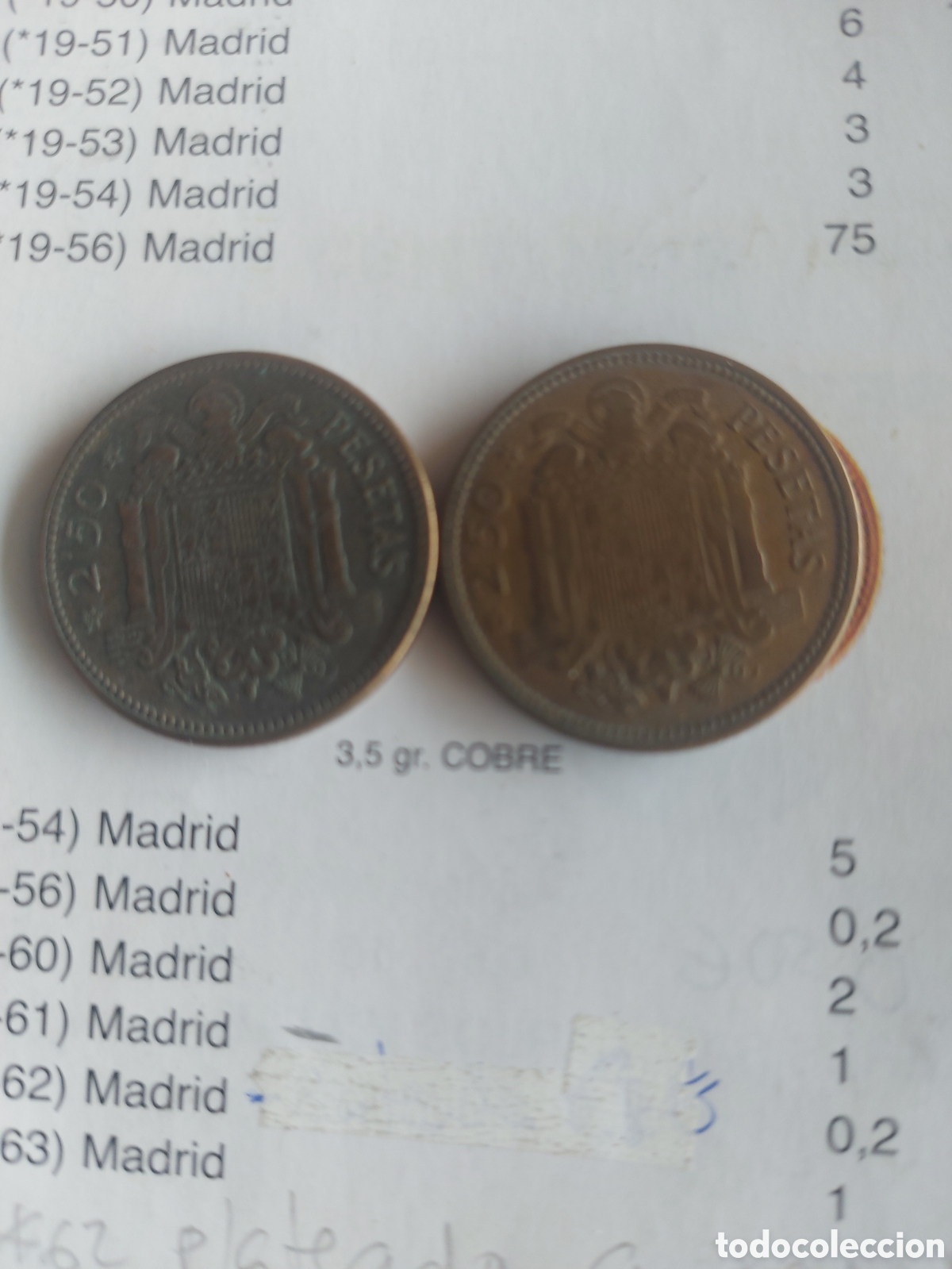 Monedas Franco: J - Foto 2