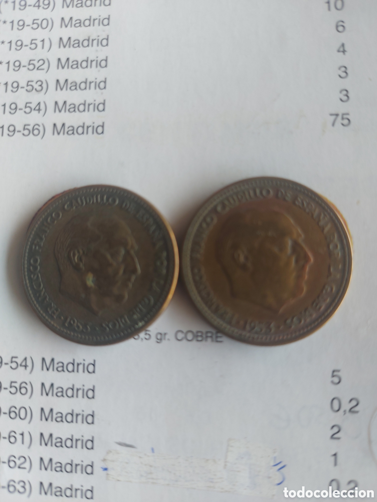 Monedas Franco: J - Foto 1
