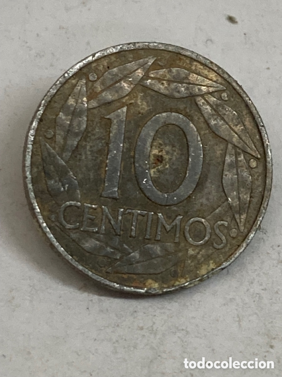 Monedas Franco: Moneda 10 c&eacute;ntimos 1959 L40 - Foto 1