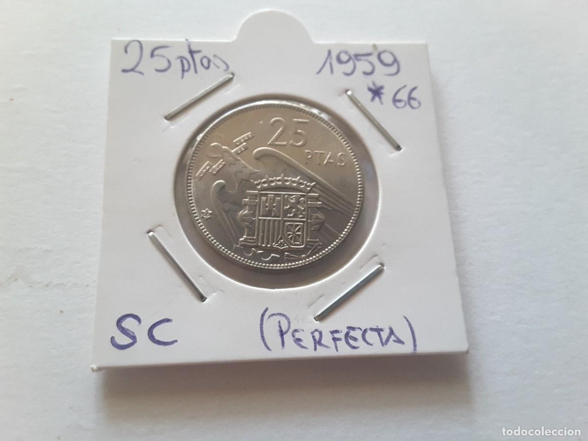 Monedas Franco: 25 pesetas 1959 - Foto 1