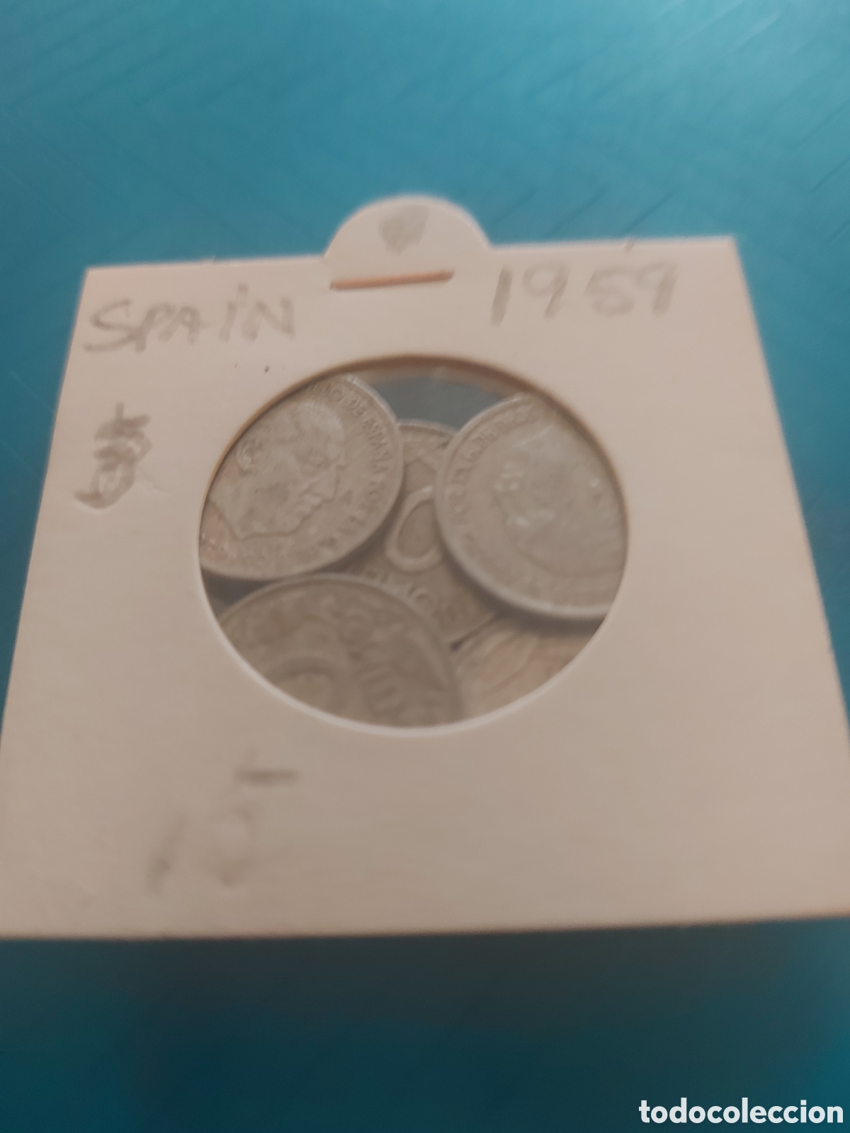 Monedas Franco: 5 de Espa&ntilde;a antigua - Foto 1