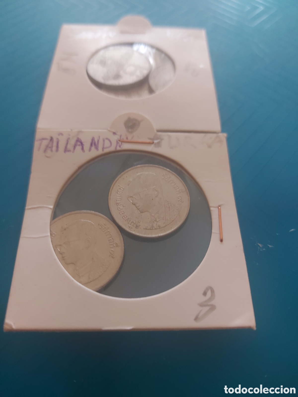 Monedas Franco: 5Espa&ntilde;a y 2 Tailandia - Foto 2