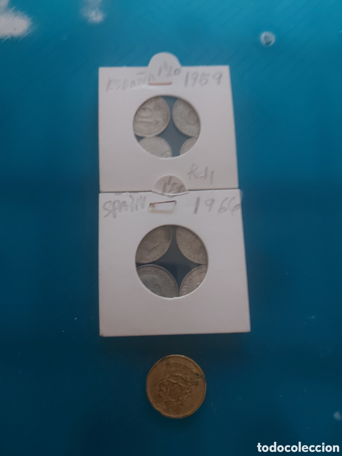 Monedas Franco: 8deEspa&ntilde;a y1 Marruecos - Foto 2