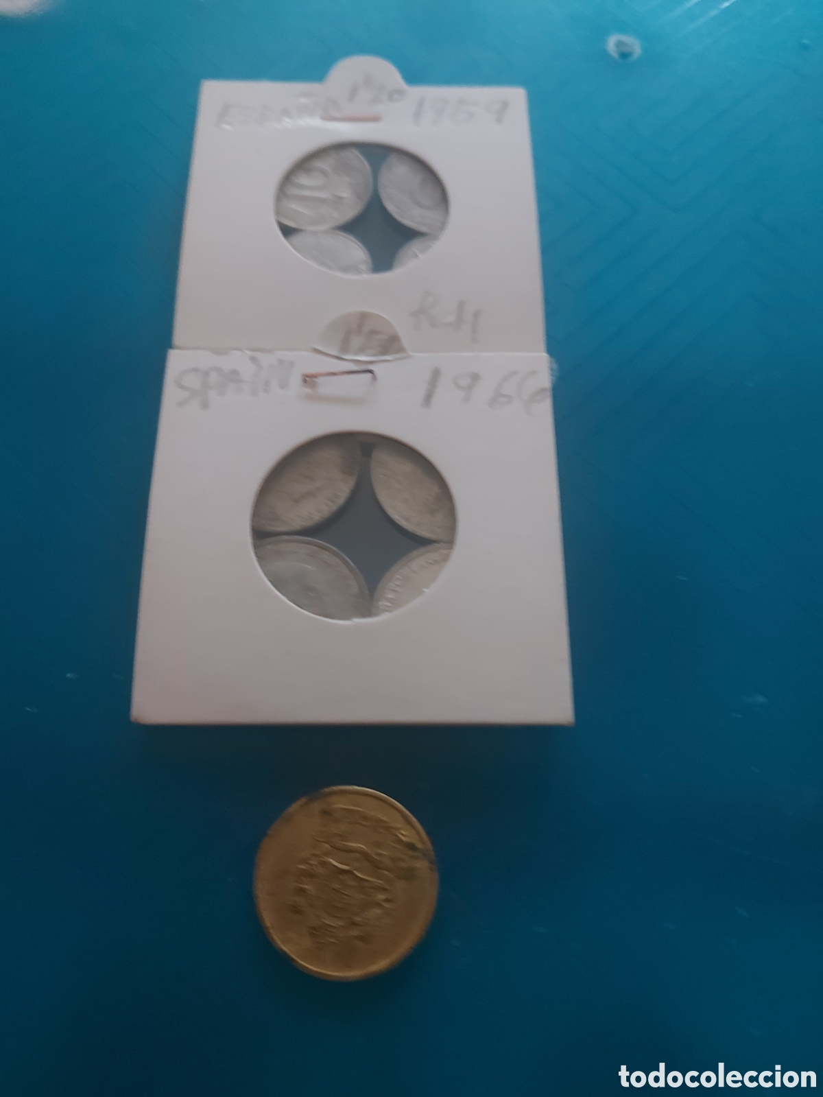 Monedas Franco: 8deEspa&ntilde;a y1 Marruecos - Foto 1