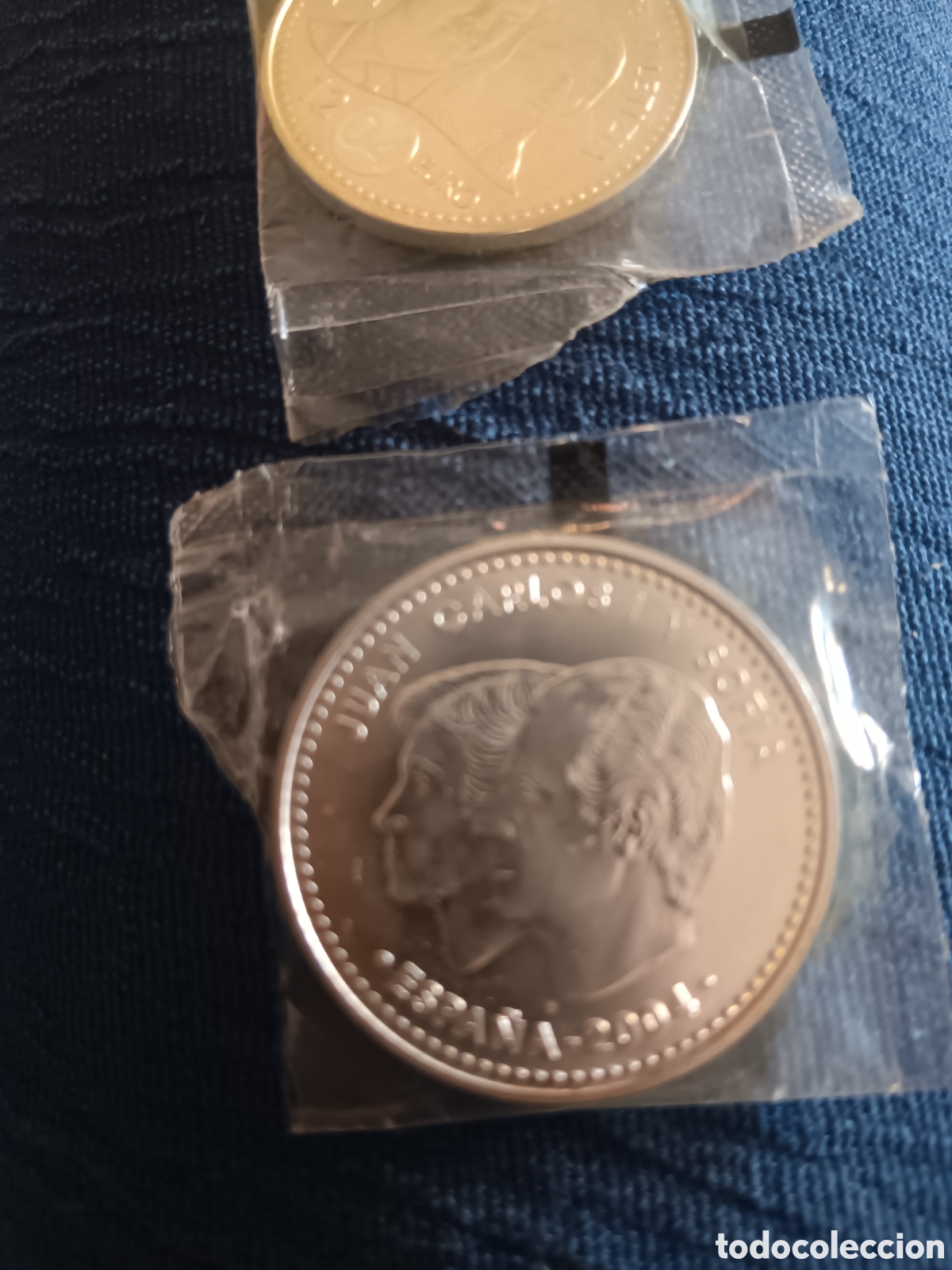 Monedas Franco: 4 monedas de 12 eu. De plata del a&ntilde;o 2004 - Foto 2