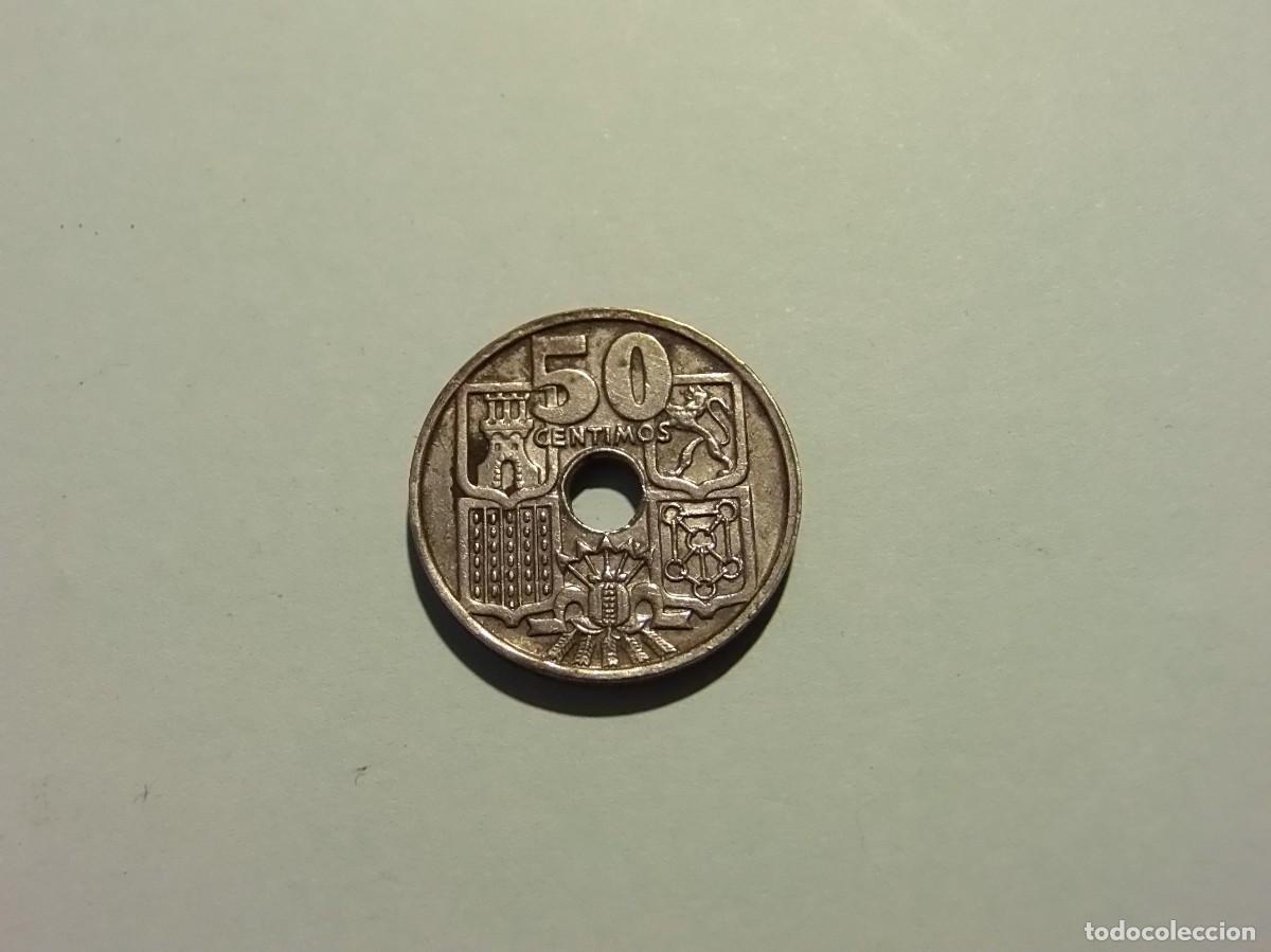 Monedas Franco: ESPA&Ntilde;A 50 C&Eacute;NTIMOS 1963 *65. - Foto 2