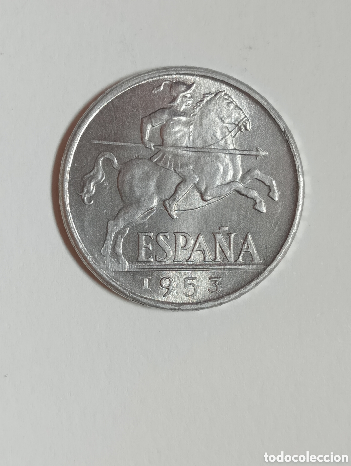 Monedas Franco: ESPA&Ntilde;A 10 c&eacute;ntimos 1953 - Foto 1