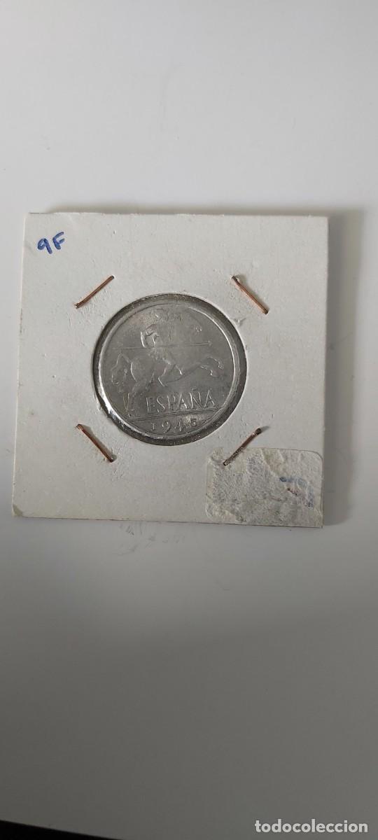 Monedas Franco: 10 c&eacute;ntimos 1945 Estado Espa&ntilde;ol Franco - Foto 1