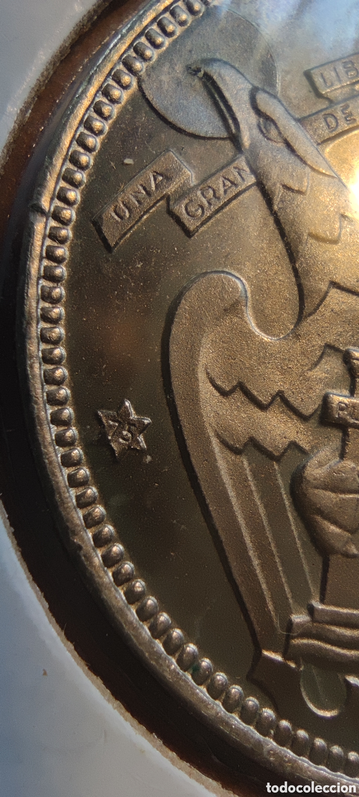 Monedas Franco: 50 c&eacute;ntimos 1957 *75 proof - Foto 4