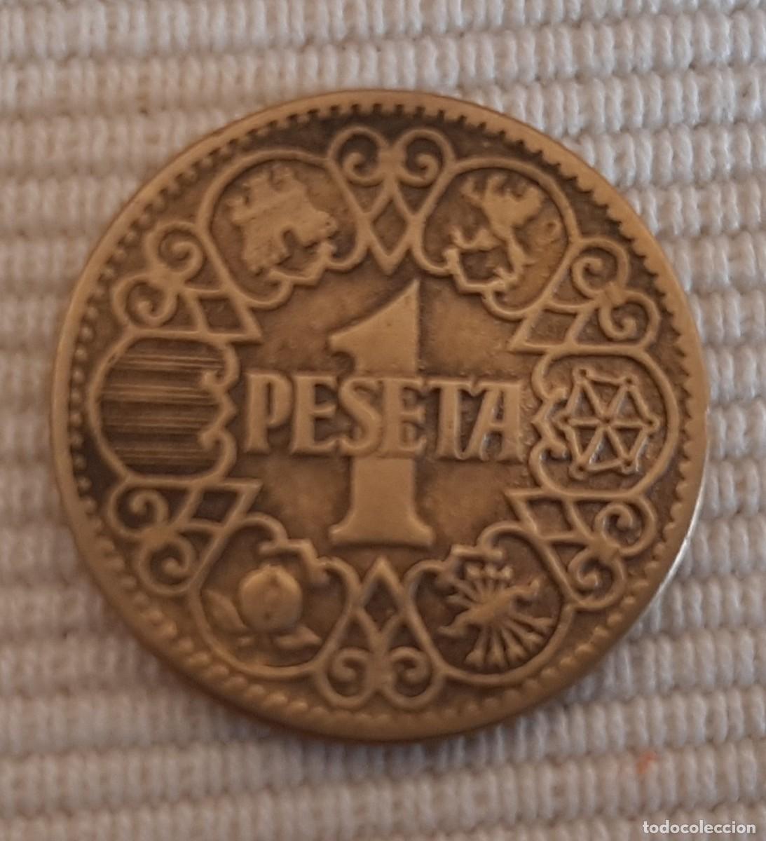 Monedas Franco: PESETA DE 1944. - Foto 1
