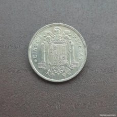 Monedas Franco: MONEDA DE 5 PESETAS DEL ESTADO ESPAÑOL DEL AÑO 1949*50.ORIGINAL%1
