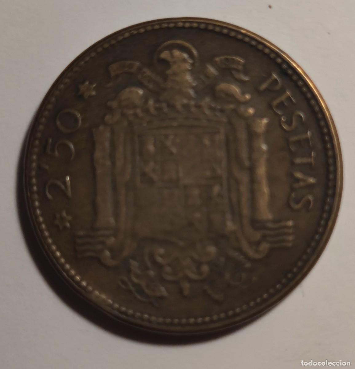 Monedas Franco: MONEDA 2,50 PTS. FRANCO - Foto 2