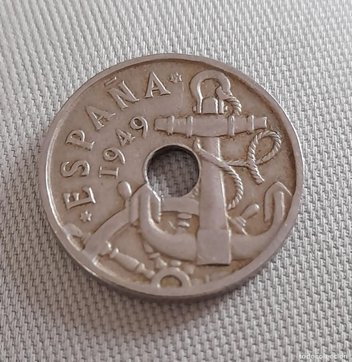 Monedas Franco: Moneda de 50 c&eacute;ntimos de 1949 Estrella 53 - Foto 1