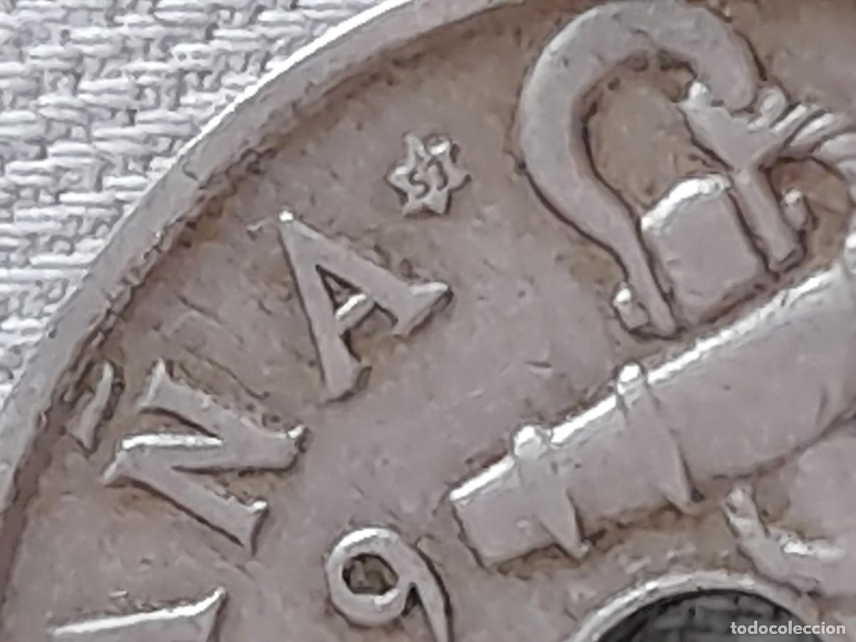 Monedas Franco: Moneda de 50 c&eacute;ntimos de 1949 Estrella 53 - Foto 3