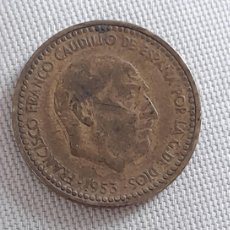 Monedas Franco: MONEDA DE 1 PESETA DE 1953