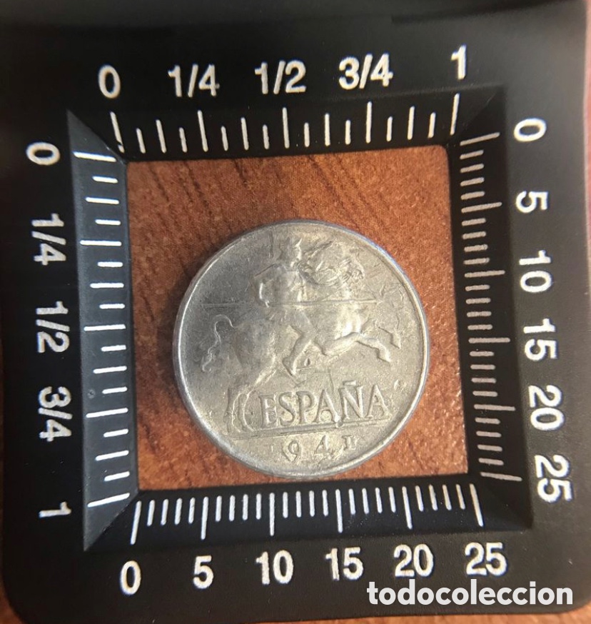Moedas Franco: 5 c&eacute;ntimos 1941 Espa&ntilde;a