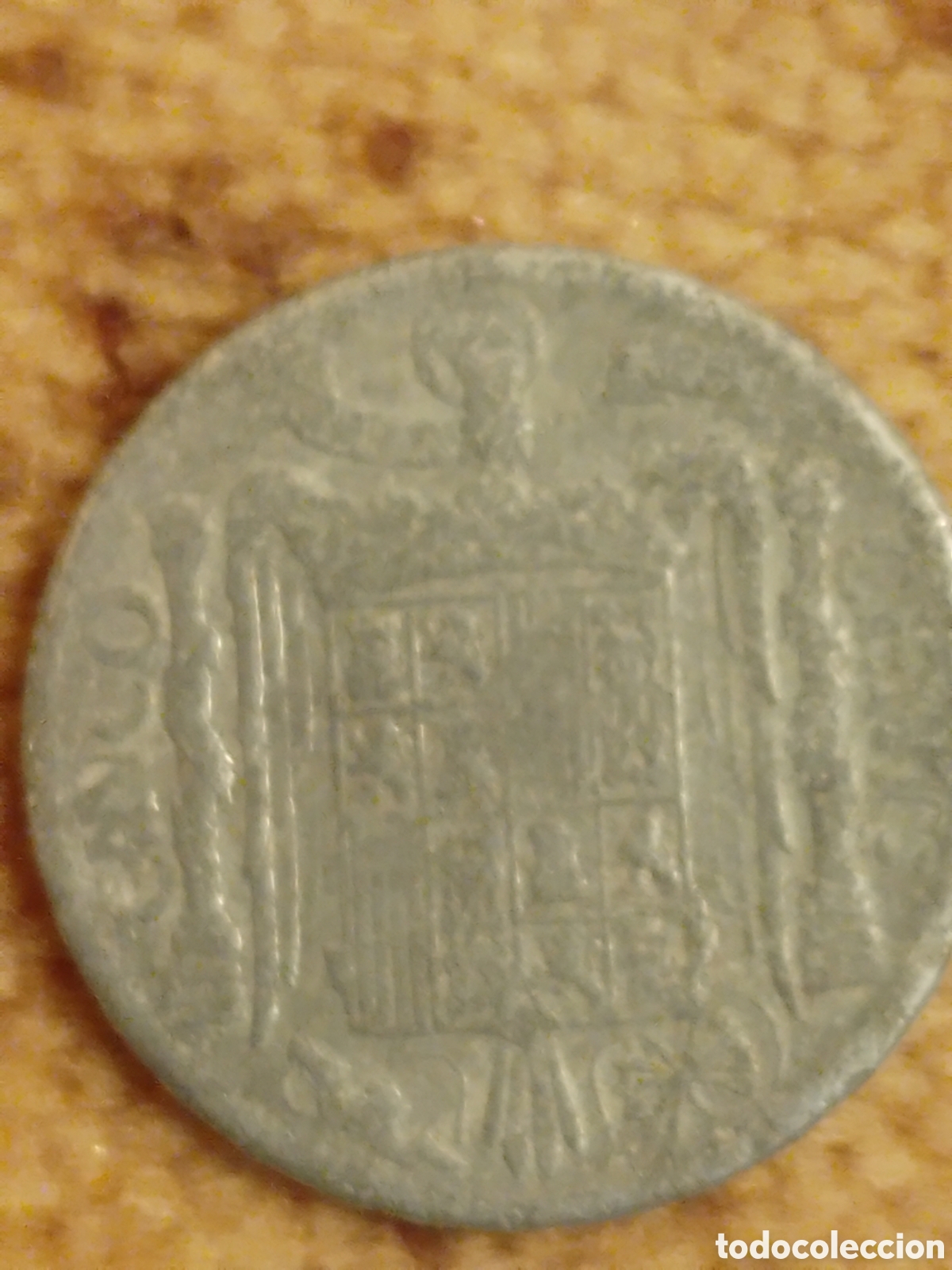 Monedas Franco: Moneda de 5 cts Espa&ntilde;a 1940 - Foto 2