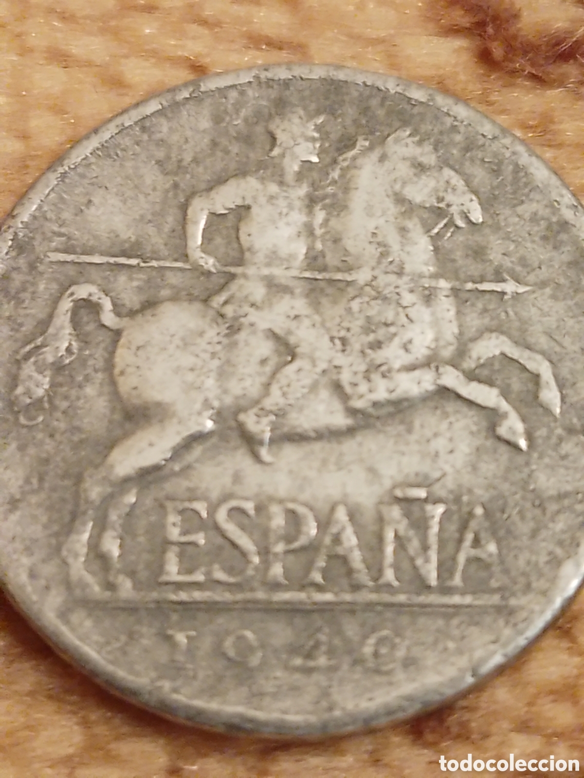 Monedas Franco: Moneda de 5 cts Espa&ntilde;a 1940 - Foto 1