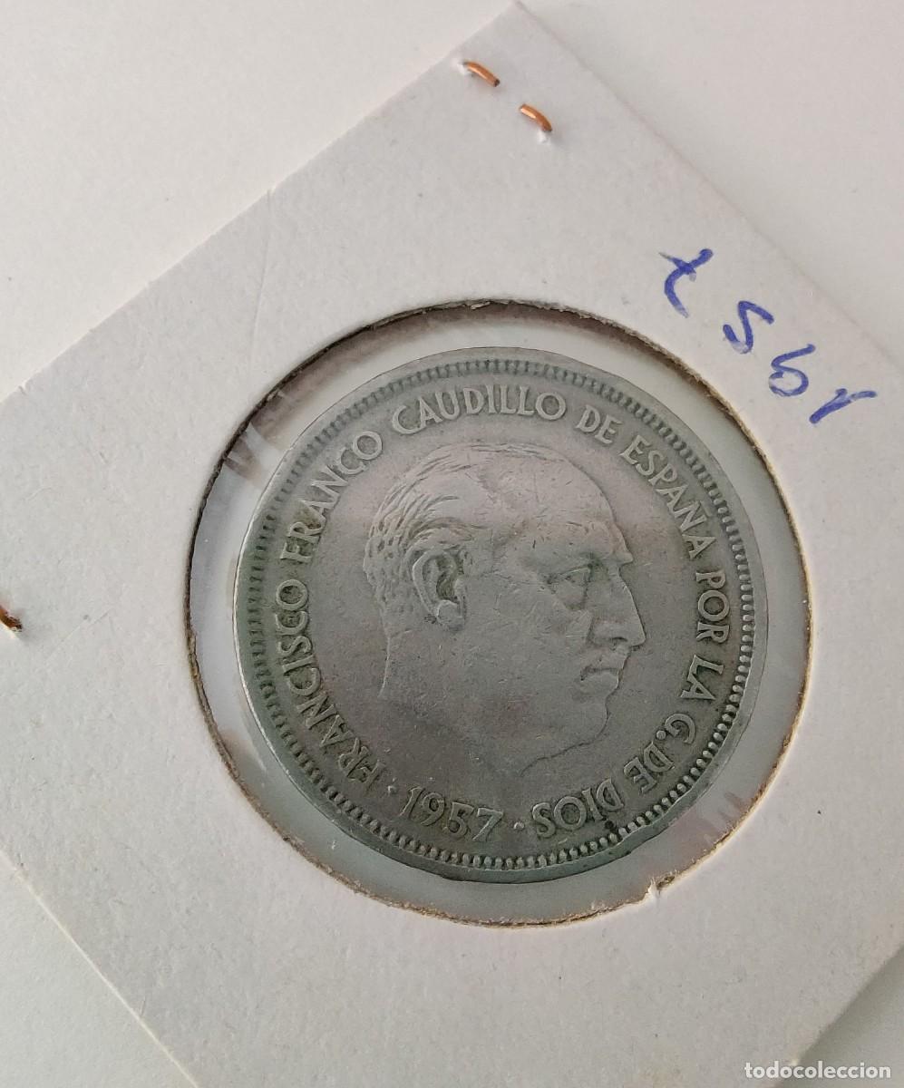 Monedas Franco: Moneda de 25 Pesetas de Franco. - Foto 3