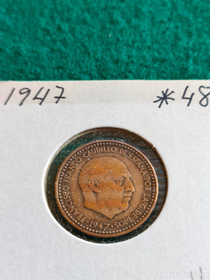 Monedas Franco: MONEDA 1 PESETA 1947 48 - Foto 1