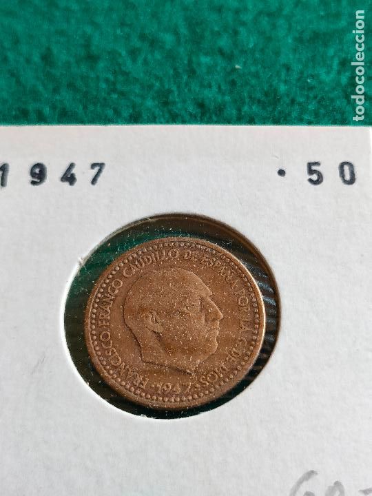 Monedas Franco: MONEDA 1 PESETA 1947 50 - Foto 1