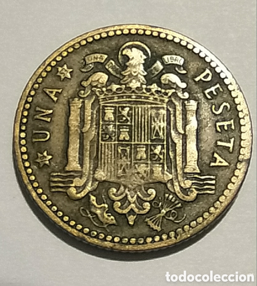 Monedas Franco: PESETA 1947 ESTRELLA 53 - Foto 2