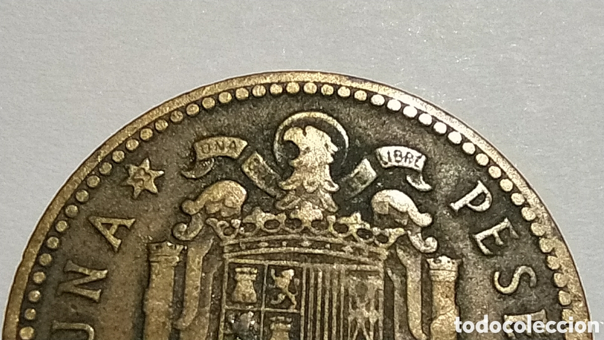 Monedas Franco: PESETA 1947 ESTRELLA 53 - Foto 4