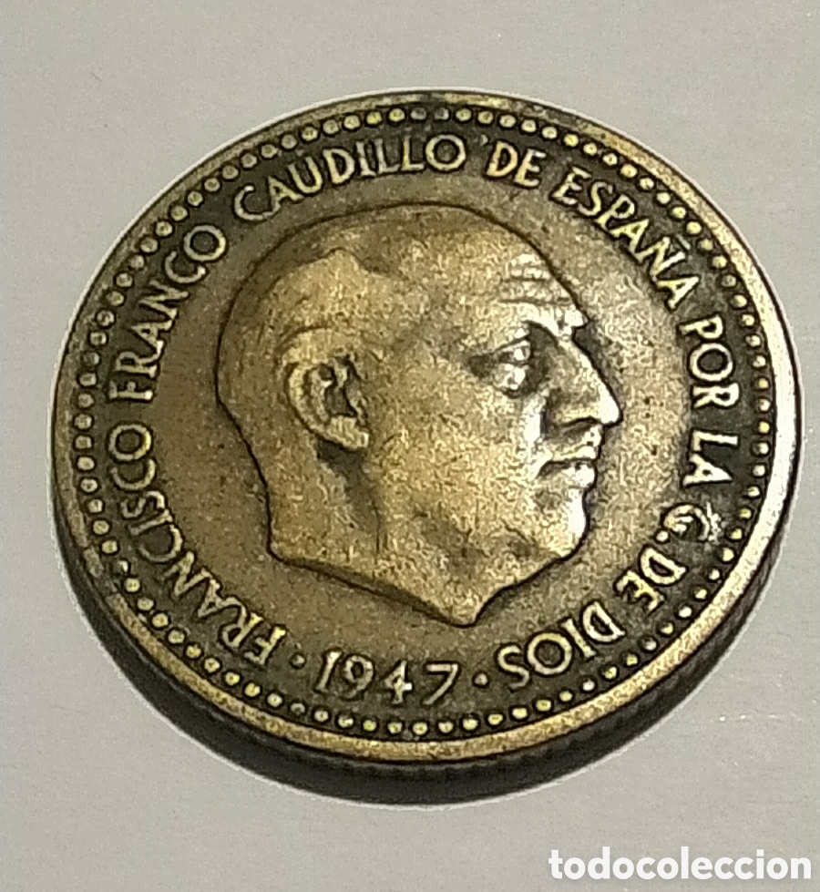 Monedas Franco: PESETA 1947 ESTRELLA 53 - Foto 1