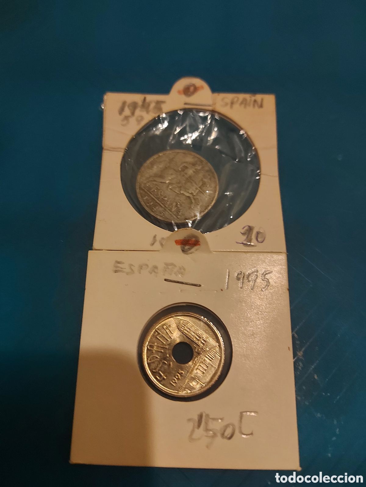 Monedas Franco: 2monedasEspa&ntilde;a - Foto 1