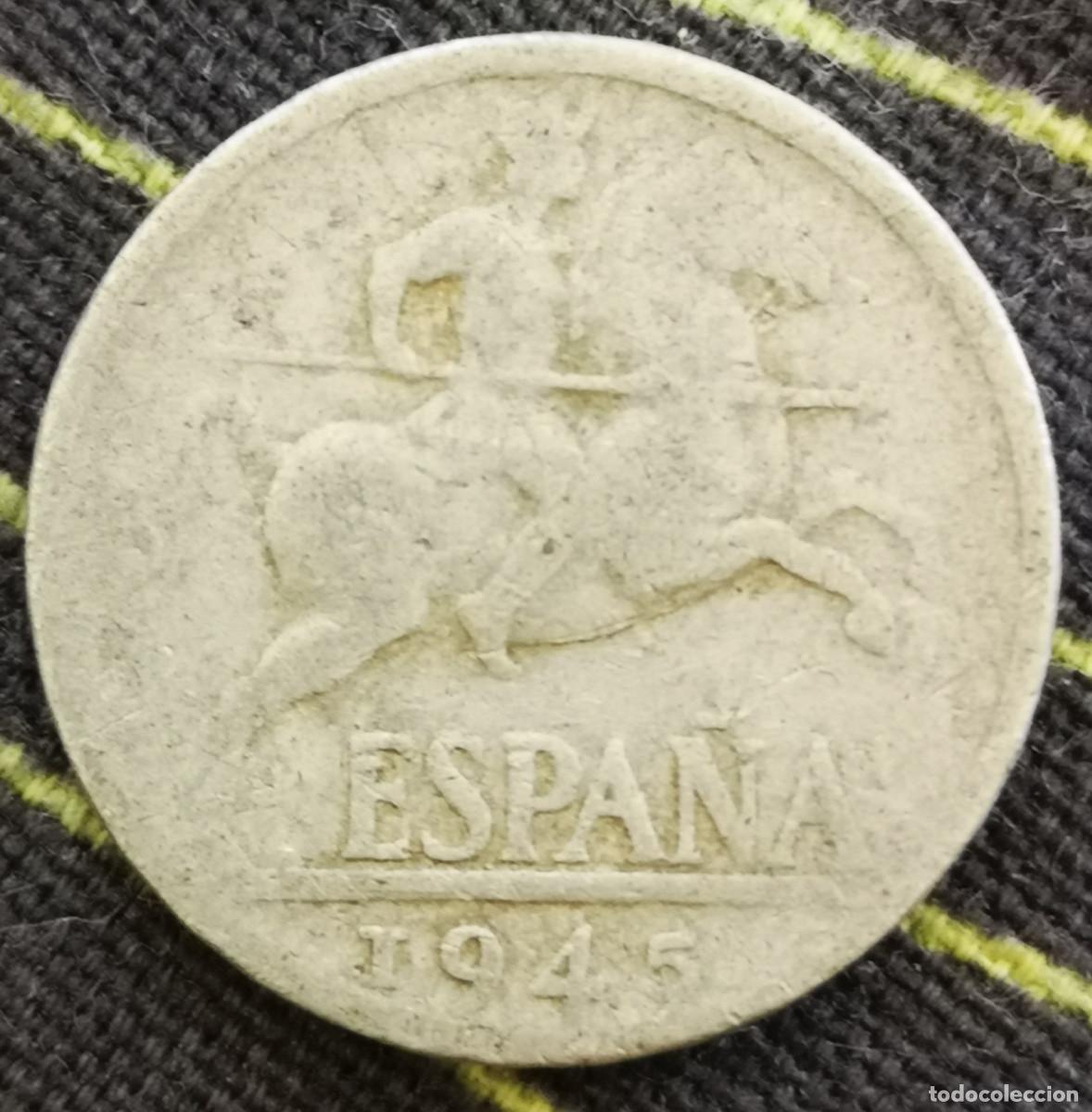 Monedas Franco: MONEDA 10 CENT Centimos 1945 - Foto 1