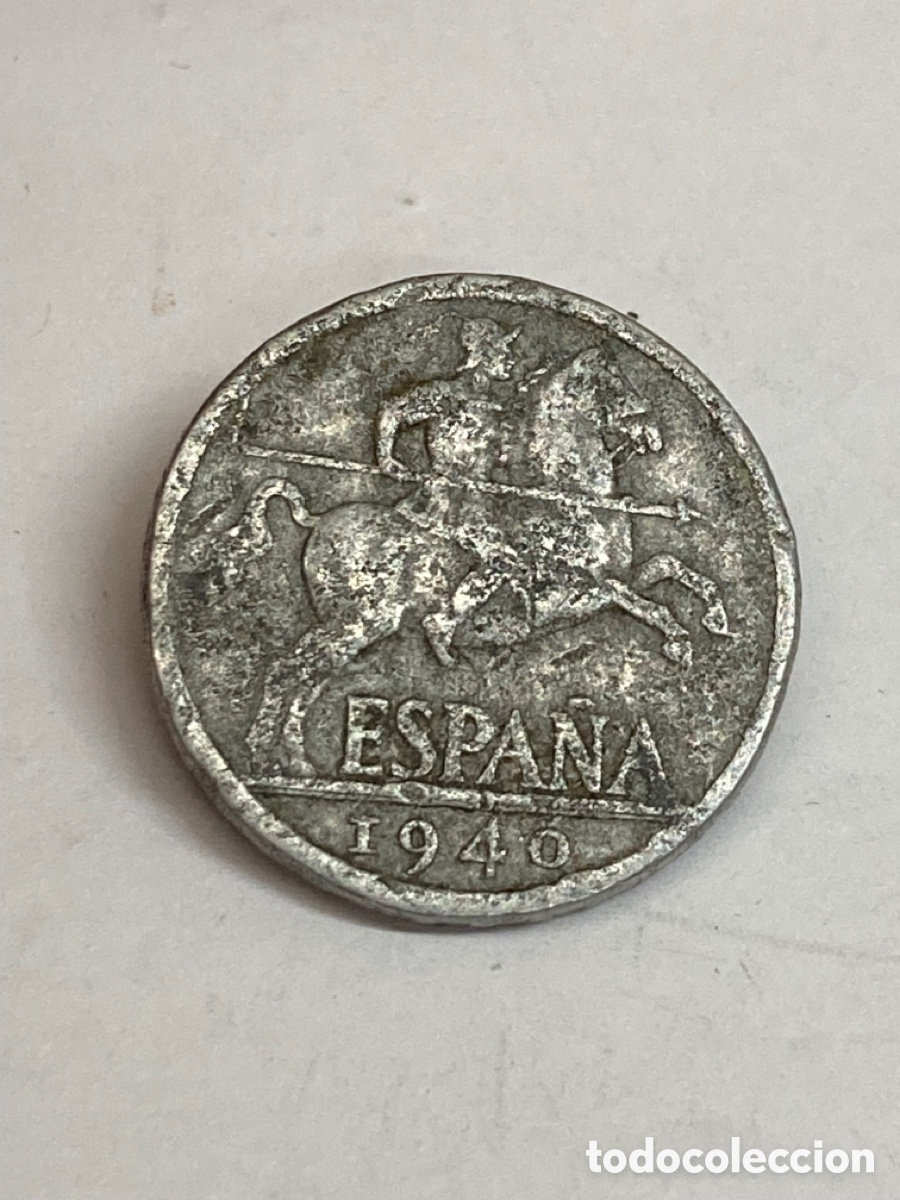 Monedas Franco: Moneda 10 c&eacute;ntimos 1940 L45 - Foto 1