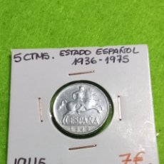 Monedas Franco: MONEDAS ESPAÑOLAS. 5 CÉNTIMOS DE 1945.