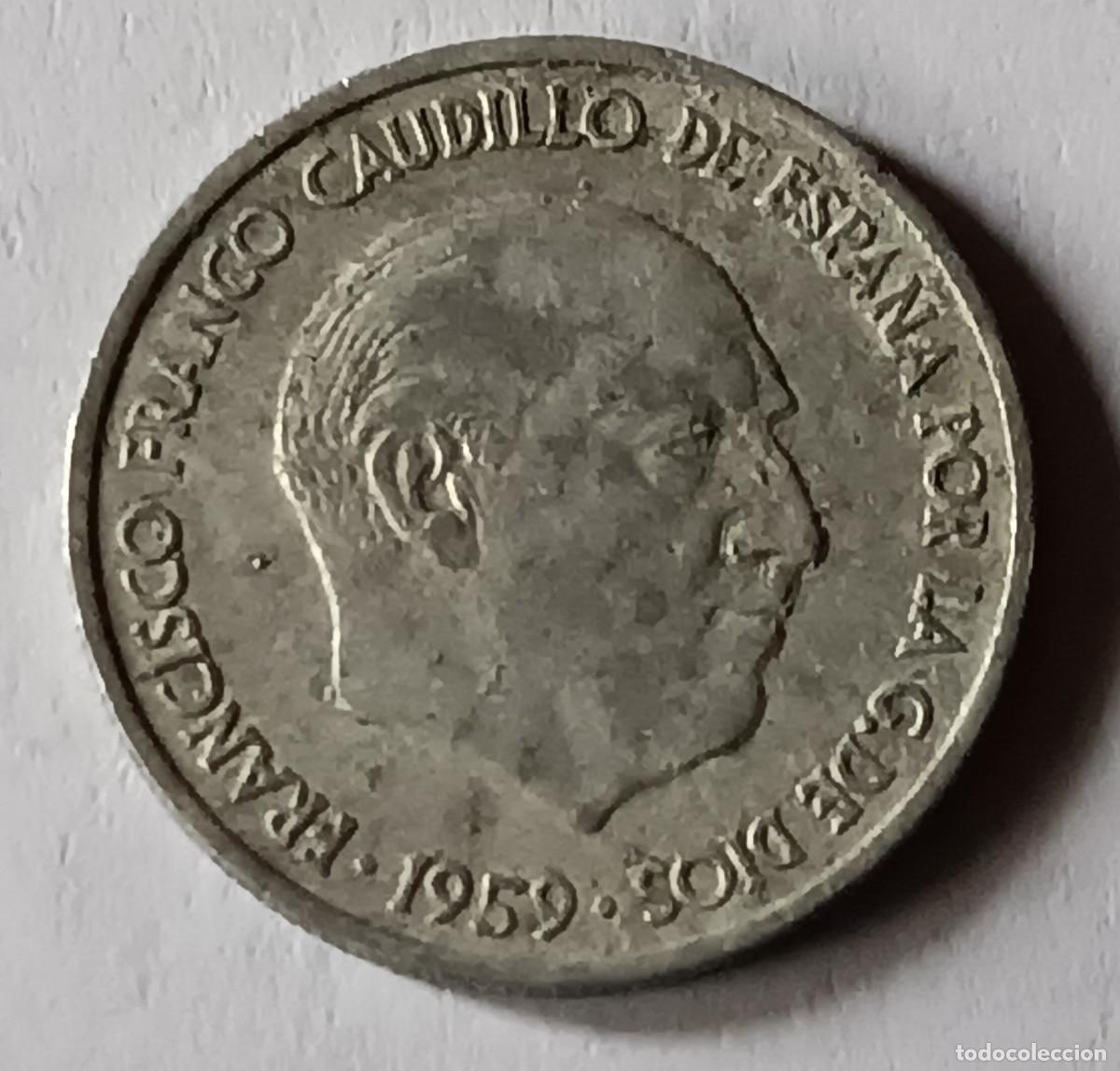 Monedas Franco: 10 c&eacute;ntimos 1959 Espa&ntilde;a - Foto 1